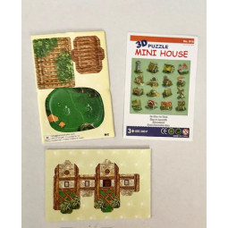 3d puzzel huis