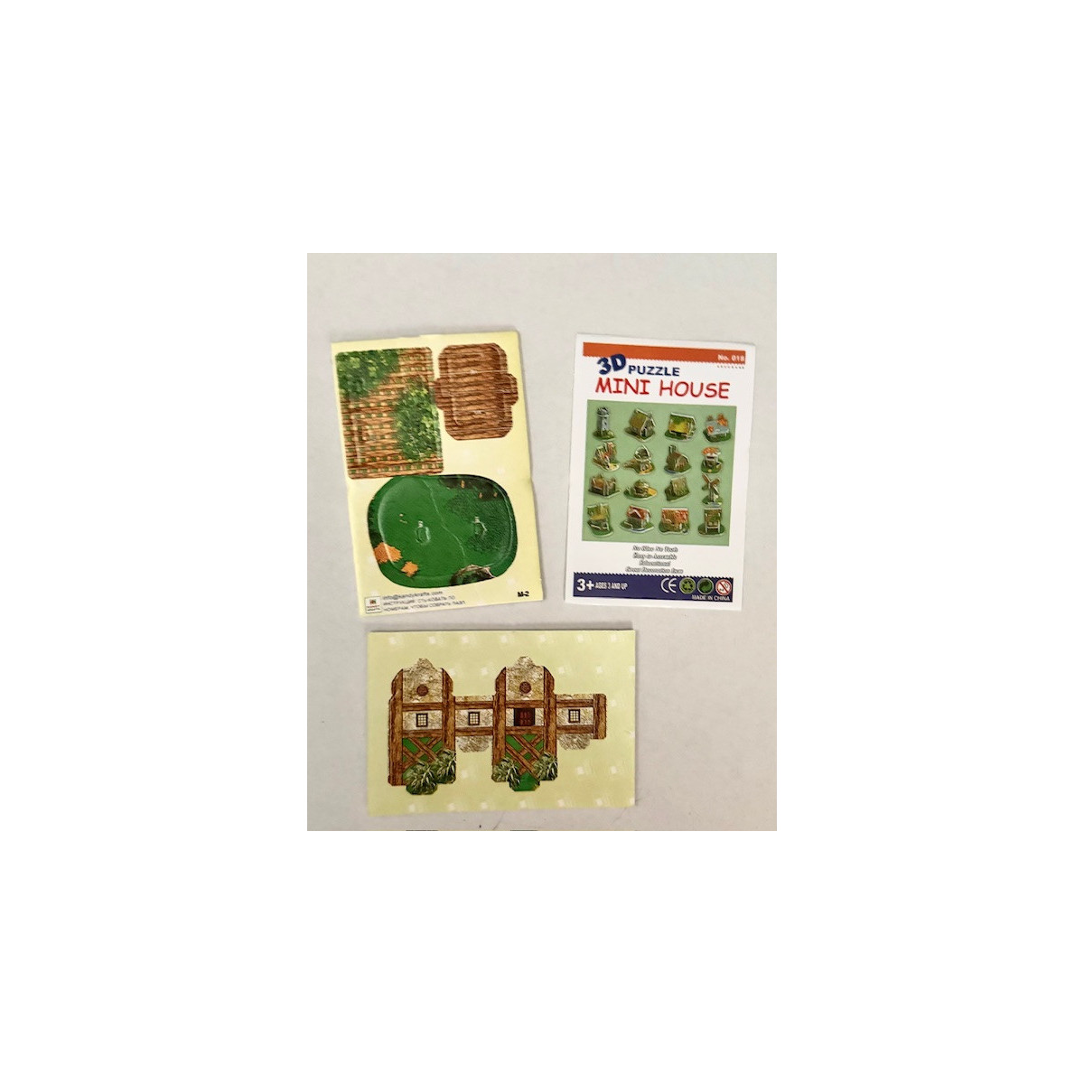 3d puzzel huis