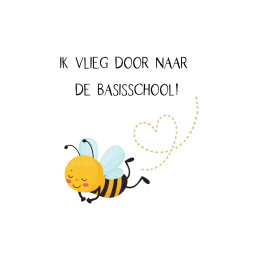 minikaart bijtje vlieg basisschool