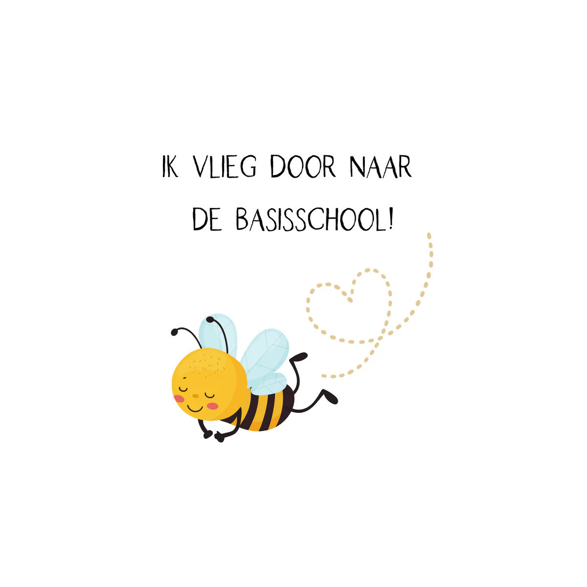 minikaart bijtje vlieg basisschool