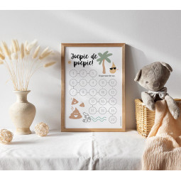 aftelkalender zindelijkheid strand