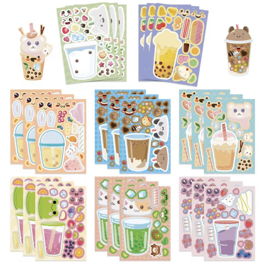 bubble tea puzzel traktatie