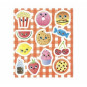 stickervel fastfood