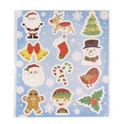 fun stickers kerst