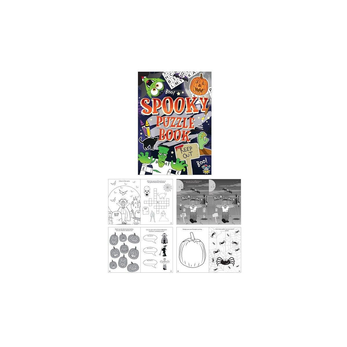 halloween puzzelboekje