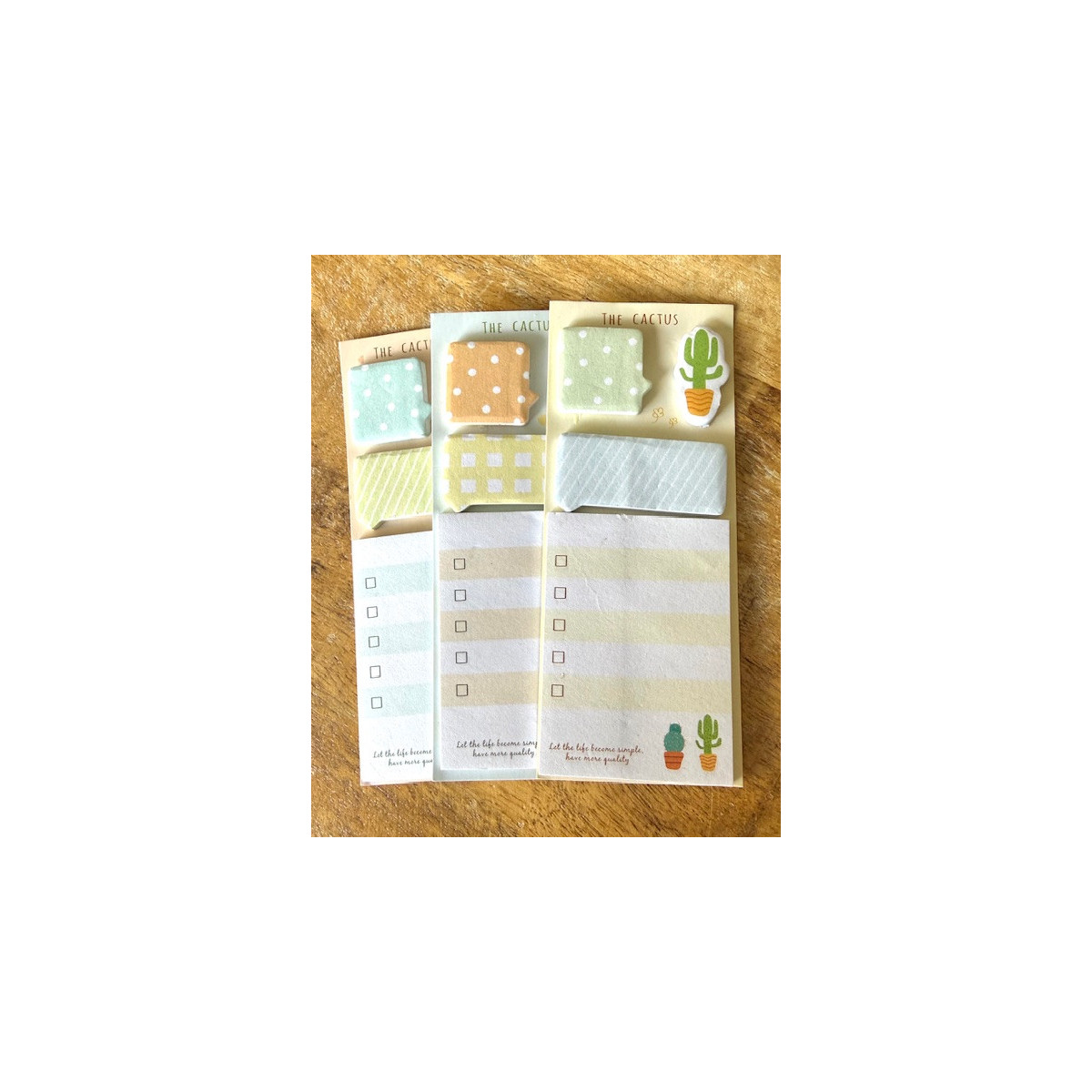 cactus stickynotes