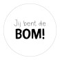 sticker jij bent de bom