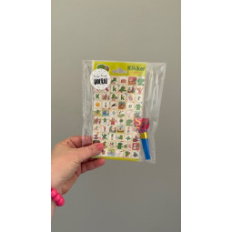 traktatie stickers kikker