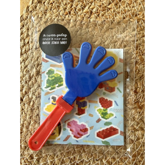 lego stickers groot klapperhand
