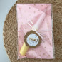 Dip dye kaars roze geel
