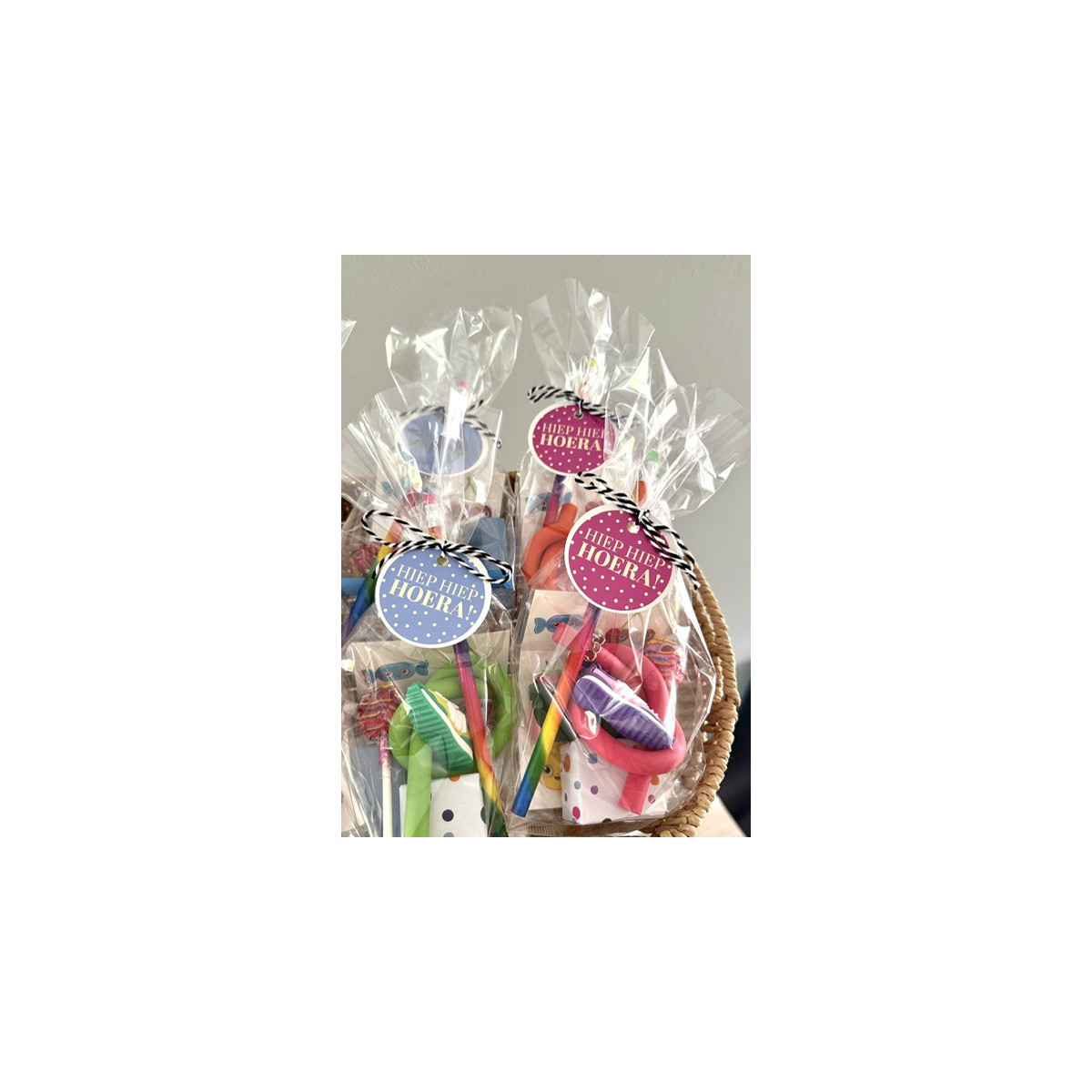 stickermix hiep hiep hoera vrolik kleur