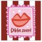 Kadokaartje dikke zoen
