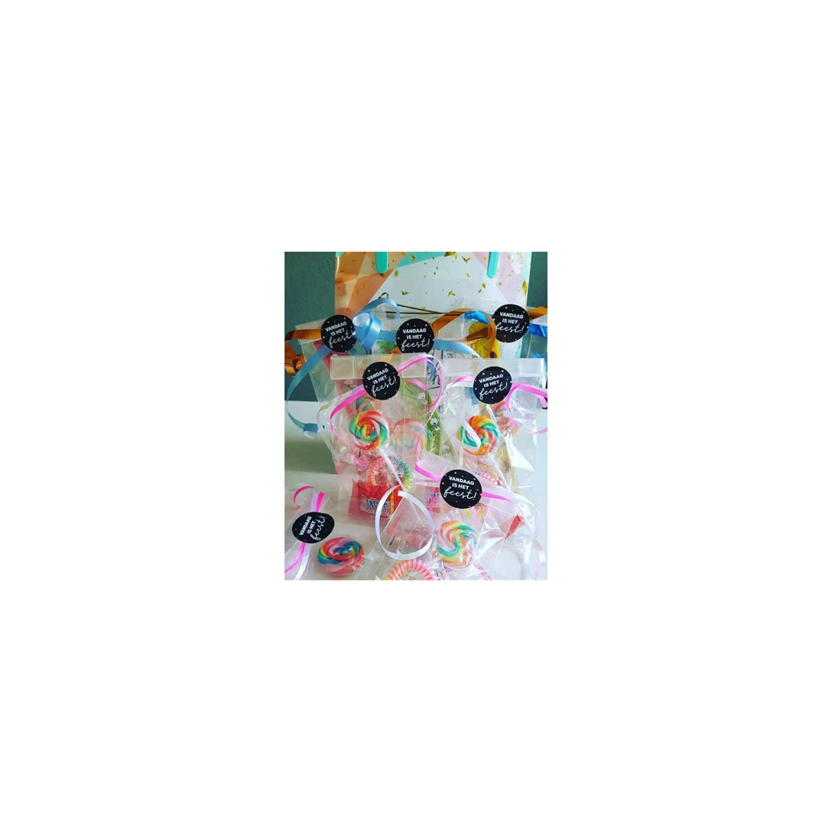 Foliezakje 5 stuks (8x 2x 24cm)