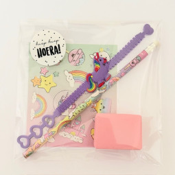 traktatie armbandje unicorn