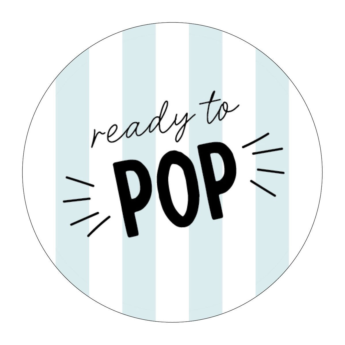 sticker ready to pop
