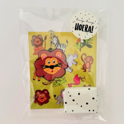 traktatie jungle sleutelhanger