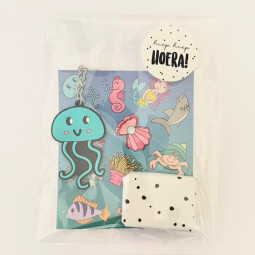 traktatie zeedieren sleutelhanger