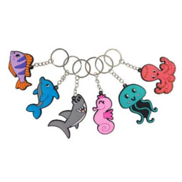 zeedieren sleutelhanger