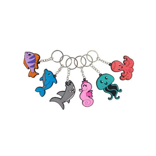 zeedieren sleutelhanger