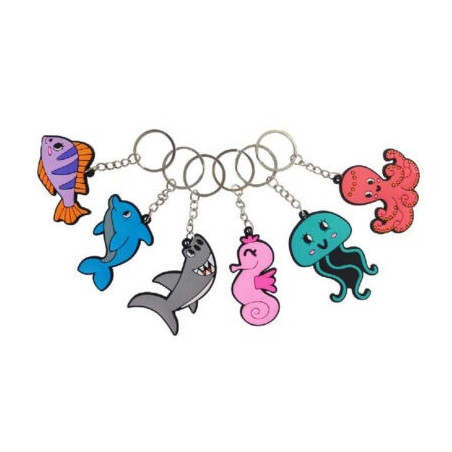 zeedieren sleutelhanger