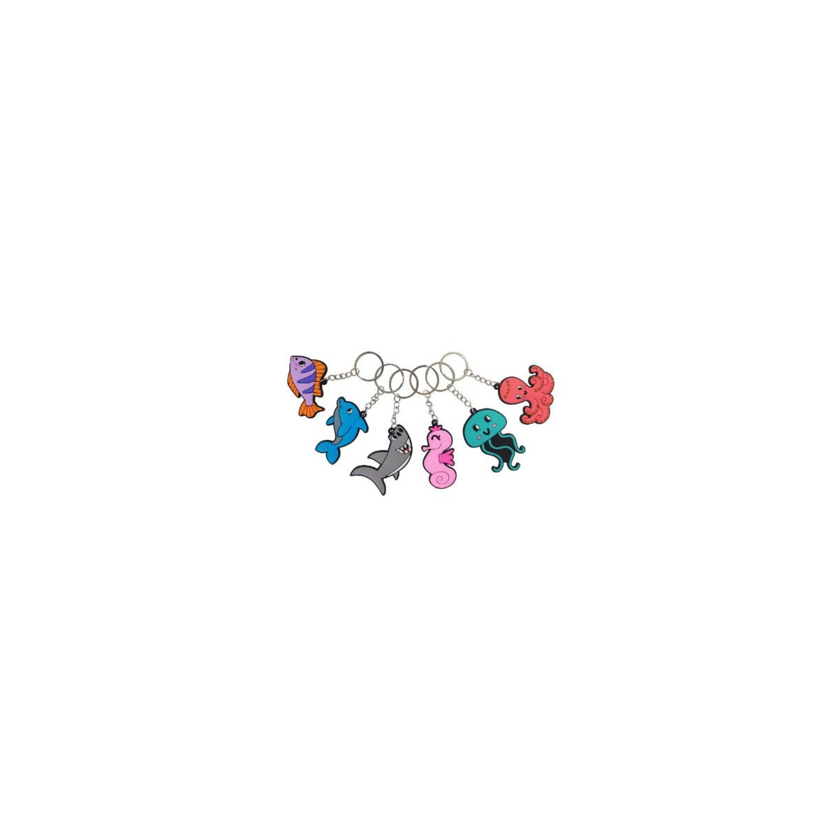 zeedieren sleutelhanger
