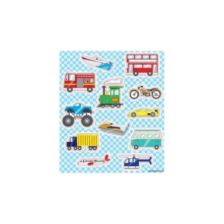 fun stickers stoere voertuigen