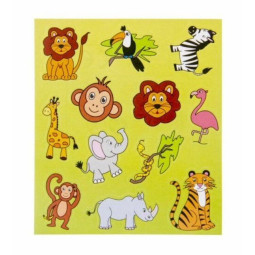 fun sticker safari