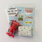 traktatie racewagen stickers