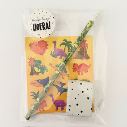 dino traktatie stickers