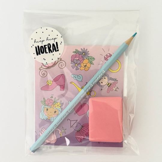 traktatie prinses stickers