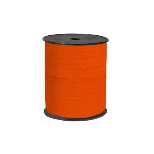 Paperlook lint oranje 10 mm  (5 meter)