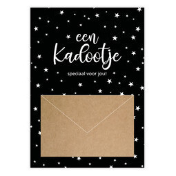 Kerst Geldkaart - Een kadootje speciaal voor jou ! 105x148 mm