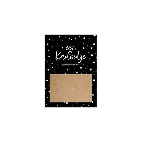 Kerst Geldkaart - Een kadootje speciaal voor jou ! 105x148 mm