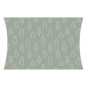 Gondeldoosje groen met kerstboompjes 120x100x25 mm