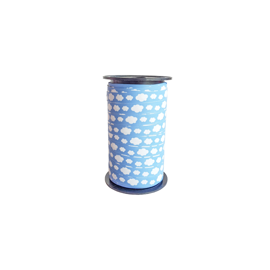 wolkjes lint blauw