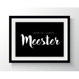 kaart leukste meester vm