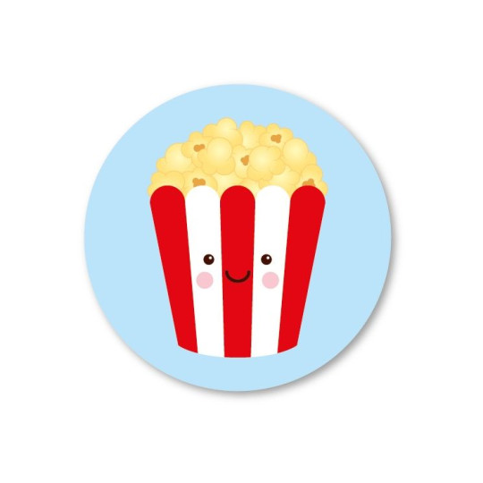 stickerset popcorn