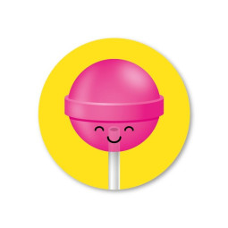 stickerset lolly knalroze
