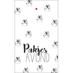 label pakjesavond