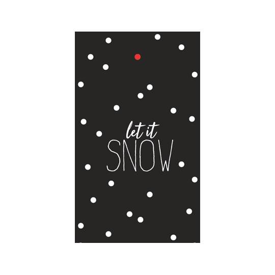 kadolabel let it snow