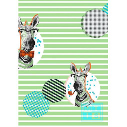 zebra cadeaupapier