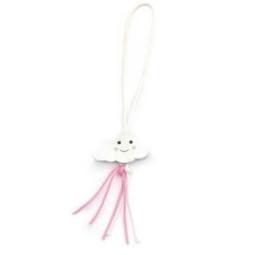 gelukspoppetje roze wolkje