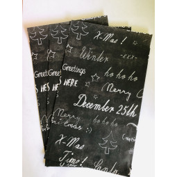 handlettering kadozakje kerst