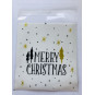trakteerzakje goud merry christmas