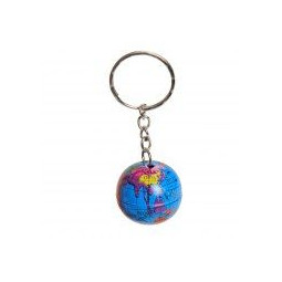 wereldbol sleutelhanger