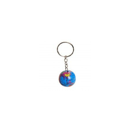 wereldbol sleutelhanger