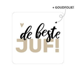 sticker beste juf