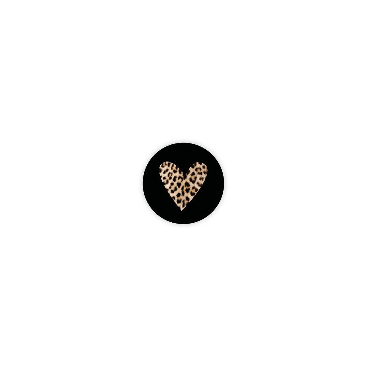 sticker hart panter