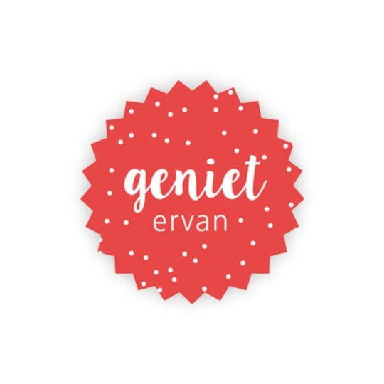 sticker geniet ervan
