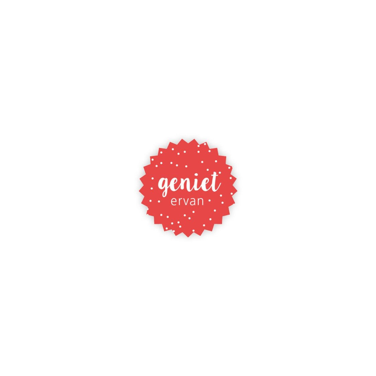 sticker geniet ervan